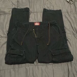 Black Cargo Pants
